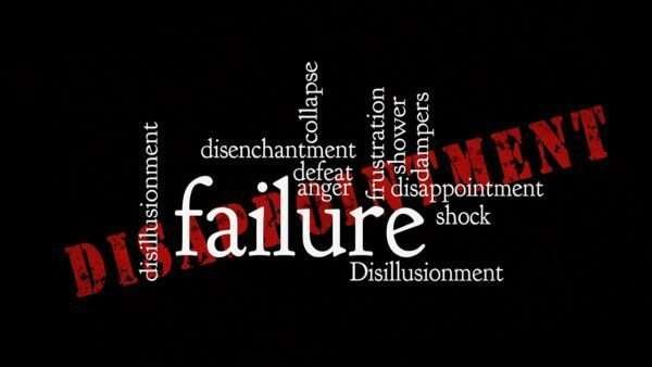 How to deal with failure in the life